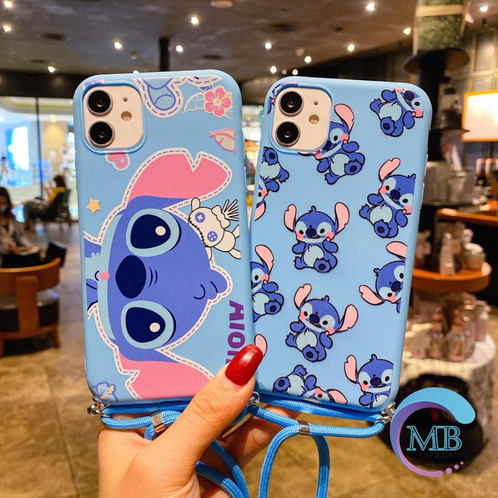 SS161 CASE Slingcase Lanyard STITCH Oppo A1k A37 Neo 9 A71 A83 A39 A57 F7 F5 Youth MB1124