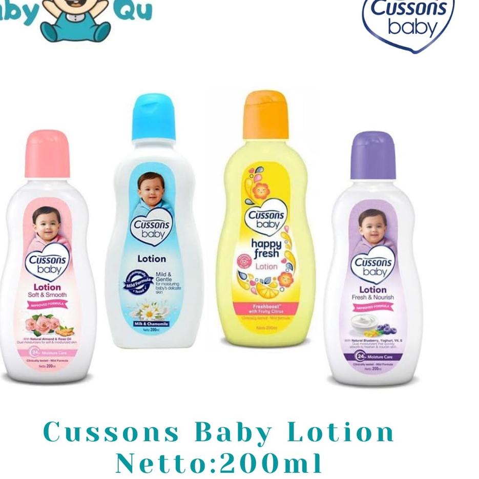 artFf4F9--Cussons Baby Body Lotion 200ml / Cussons Baby Lotion / Body Lotion Bayi