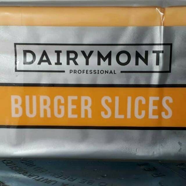 

Red Burger cheddar slice Orange Retail