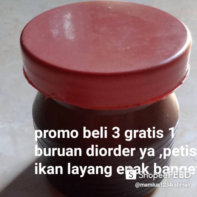 

Petis ikan pindang asli weru 200 gram