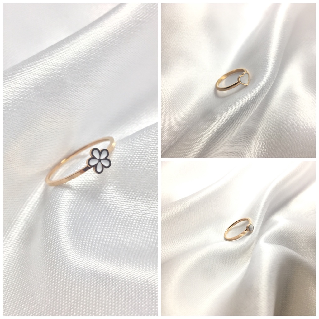 Cincin titanium / Breastmilk jewelry / Perhiasan ASI