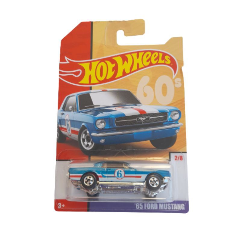 Hotwheels 65 Ford Mustang Throwback Series