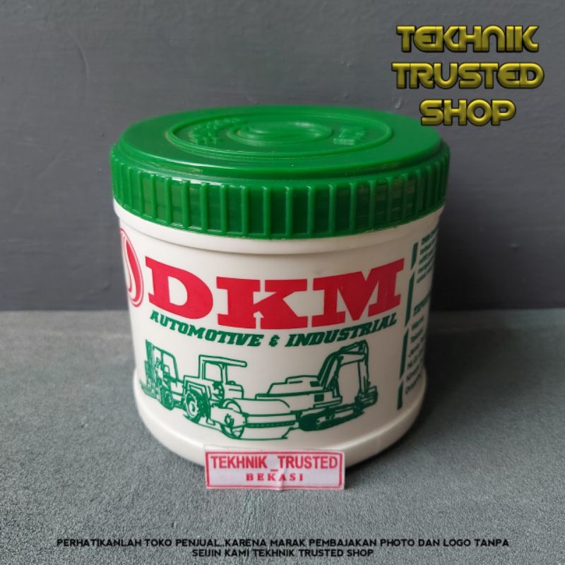 Gemuk grease 500 gram Stempet Hijau pelumas gell DKM