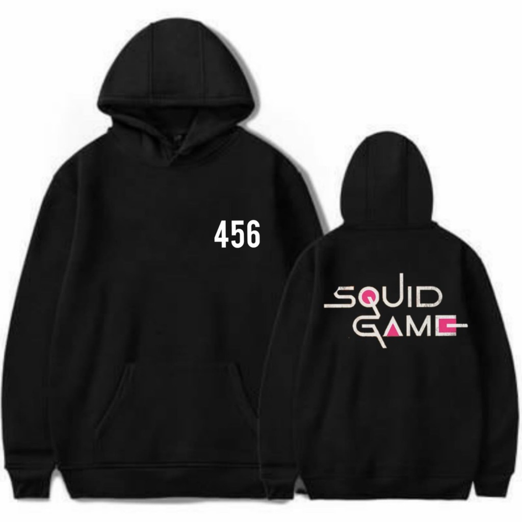 Jaket Hoodie Hodie Squid Game jumbo bigsize pria wanita ukuran m l xl xxl xxxl xxxxl xxxxxl