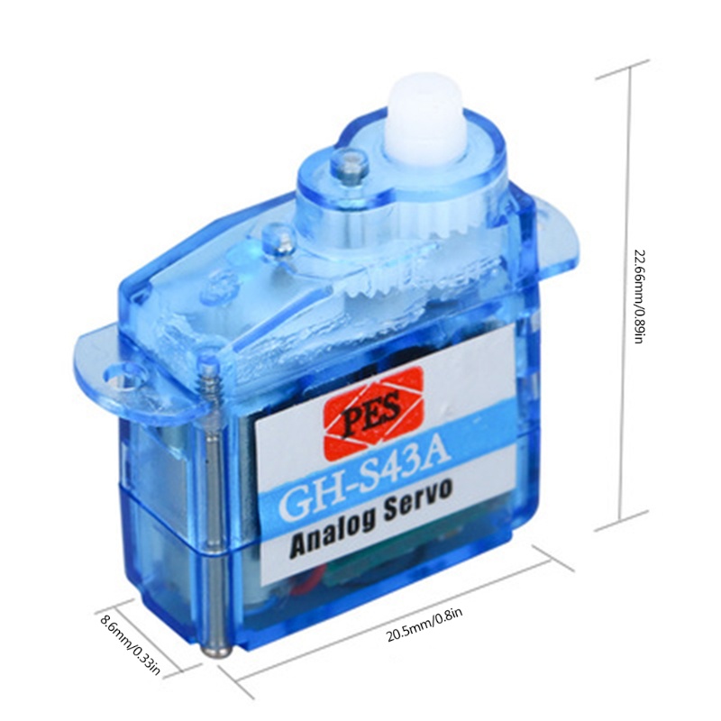 Btsg Servo Mikro Analog Compact GH 3.7g / 4.3g Untuk RC Robot / Pesawat / Helikopter / Mobil / Perahu
