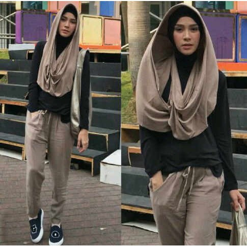 Zaskia Hijab Mocca