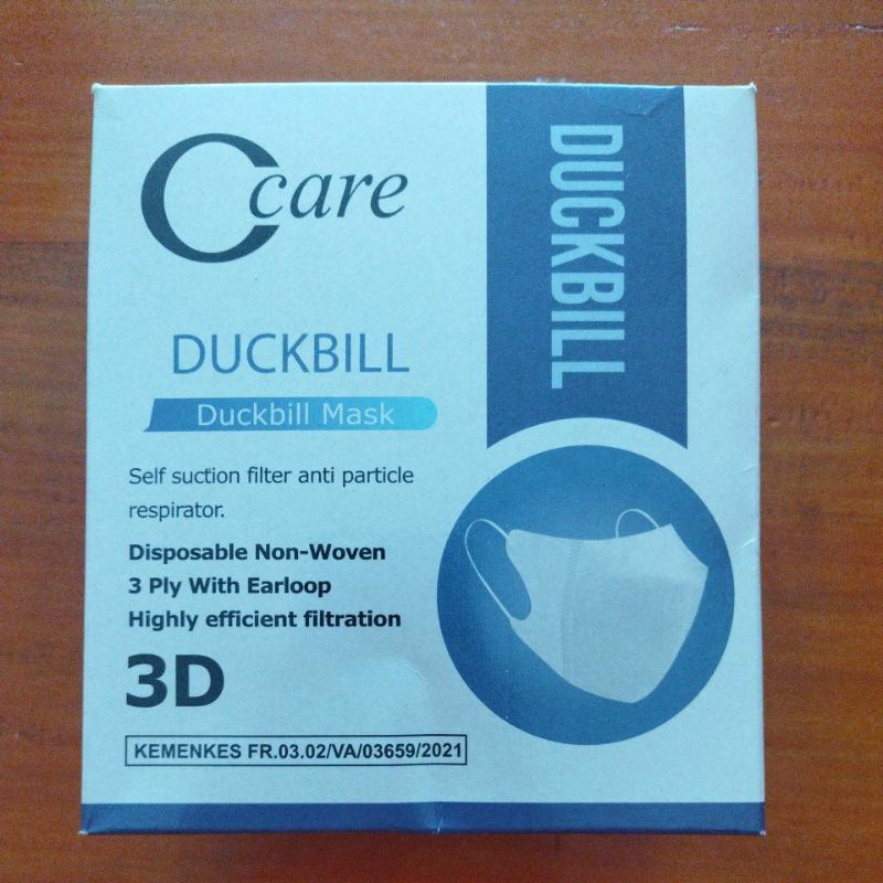masker duckbill 50pcs