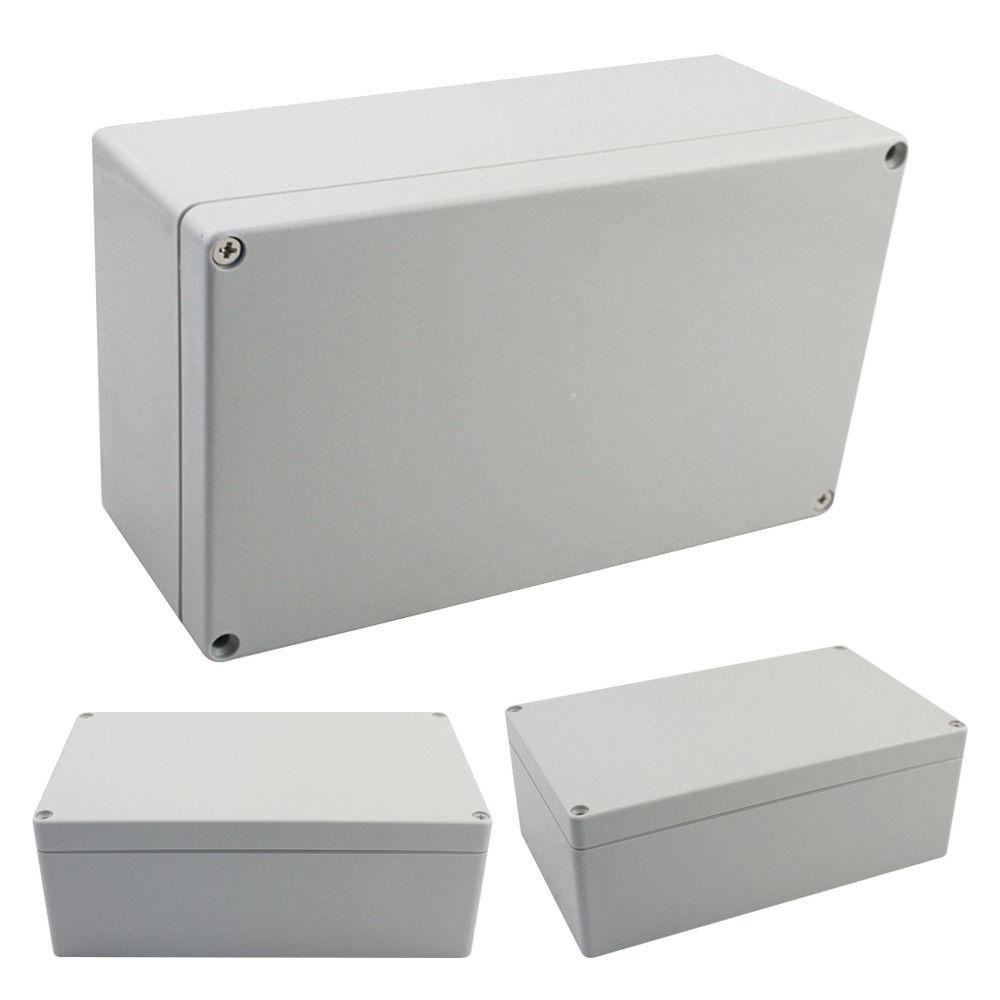 Kotak Proyek Elektronik SOLIGHTER Putih ABS Plastik Kualitas Tinggi Power Transformer Case