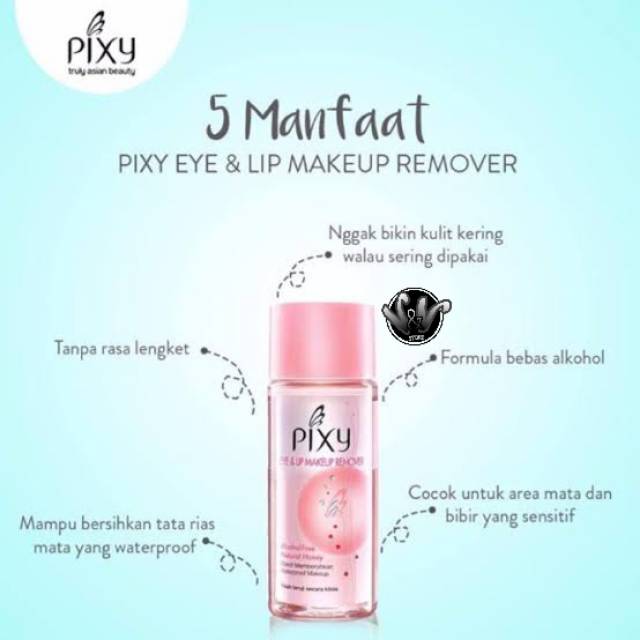 PIXY EYE & LIP MAKE UP REMOVER / PIXY / MAKE UP/ KOSMETIK / PEMBERSIH MAKE UP/ MAKE UP REMOVER PIXY