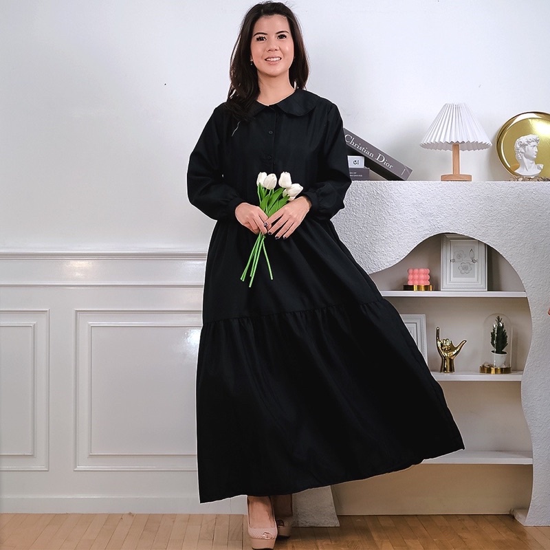 Gamis maxi MANILA Dress wanita