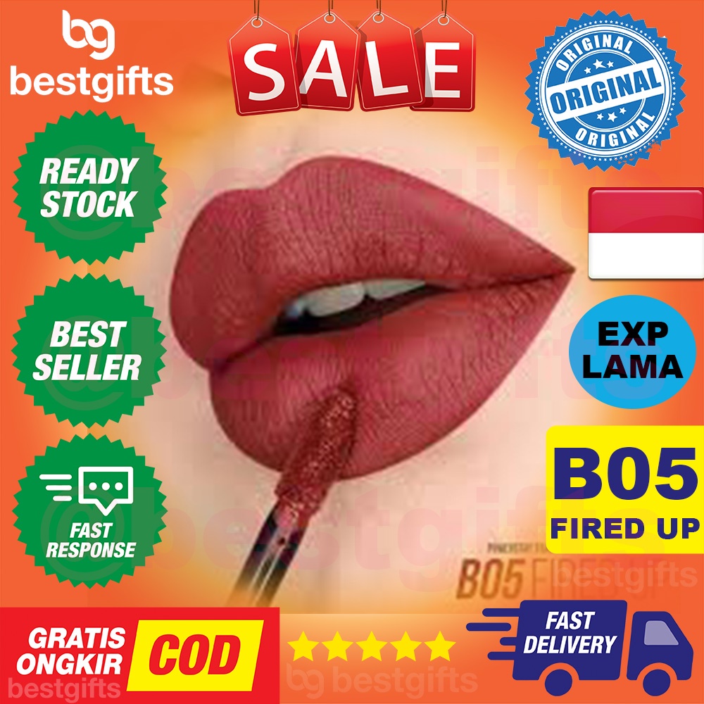 MAKE OVER MAKEOVER POWERSTAY TRANSFERPROOF MATTE LIP CREAM TRANSFER PROOF LIP GLOSS TINT STICK LIPTSTICK LIPSTIK 7 GRAM