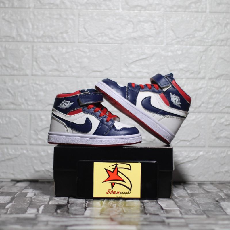 SEPATU ANAK ANAK NIKE AIR JORDAN KIDS TALI INERBOX BERKUALITAS-4