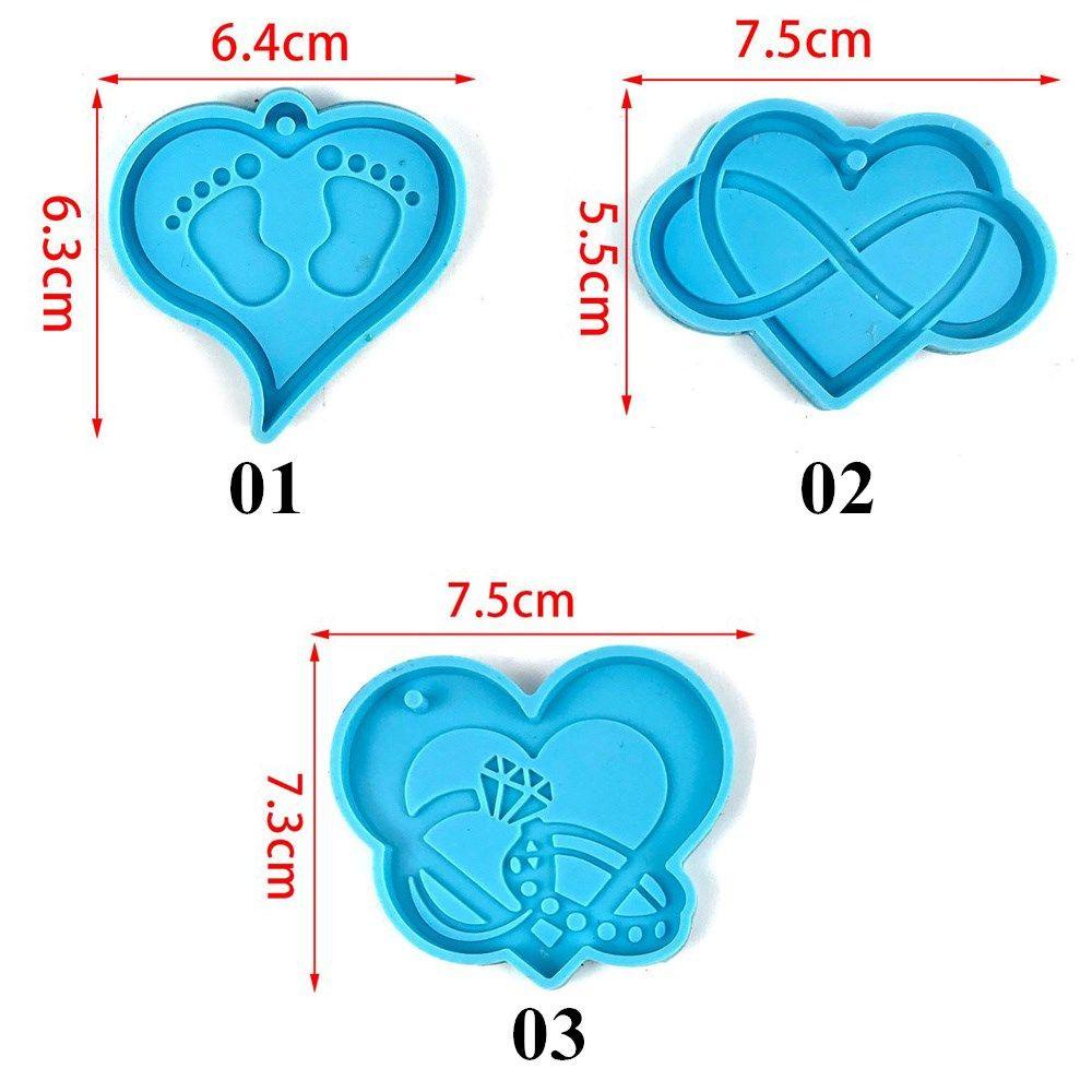 Cetakan Kue Bentuk Hati Untuk Hari Valentine