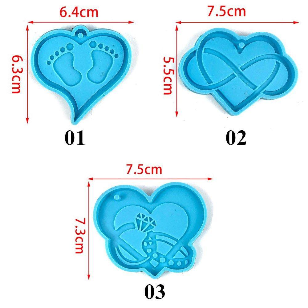 Cetakan Kue Bentuk Hati Untuk Hari Valentine