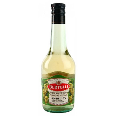 BERTOLLI WHITE WINE VINEGAR CUKA PUTIH 500 ML