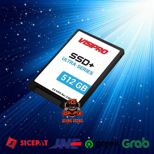 SSD VISIPRO SSD+ ULTRA SERIES 512GB SATA NAMPOL GAN