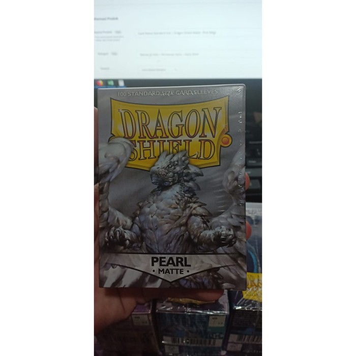 Card Sleeve Standard Size | Dragon Shield | Matte | Pearl