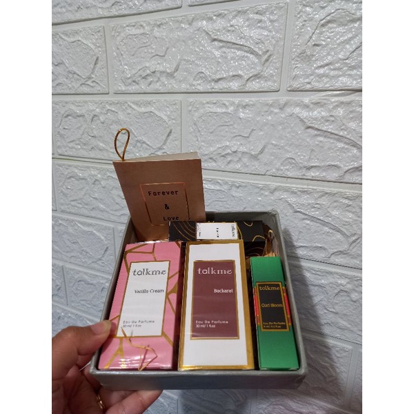 

HAMPERS/GIFT PARFUME TALKME - SIDOARJO