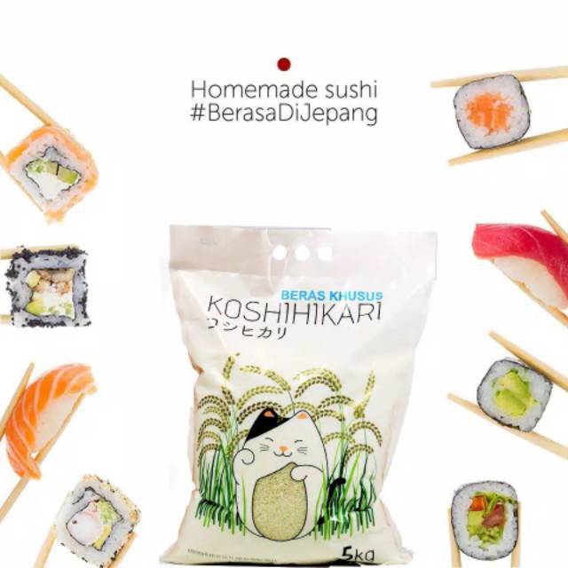 

KOSHIHIKARI BERAS JEPANG BERKUALITAS PILIHAN TERBAIK / Beras jepang / beras mpasi bayi