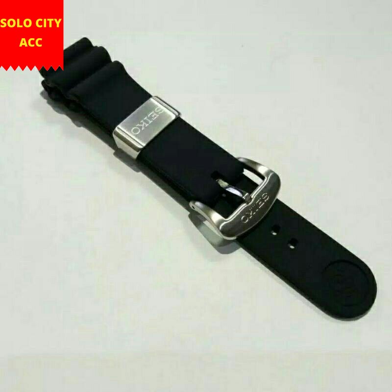 Tali Strap Jam Seiko 5 SNK809K2 Automatic 21 Jewels Strap Silicon Jam Seiko