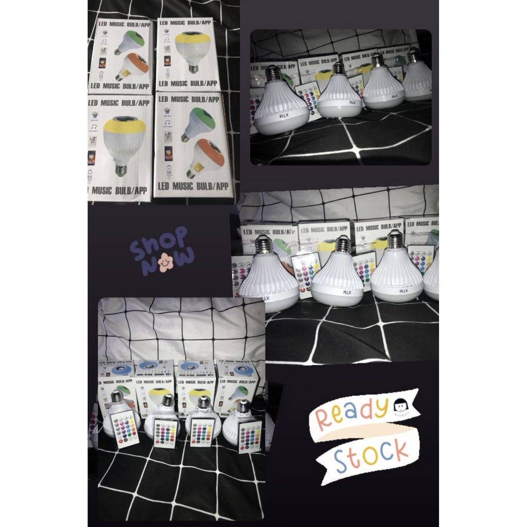 Lampu  Speaker Bluetooth RGB