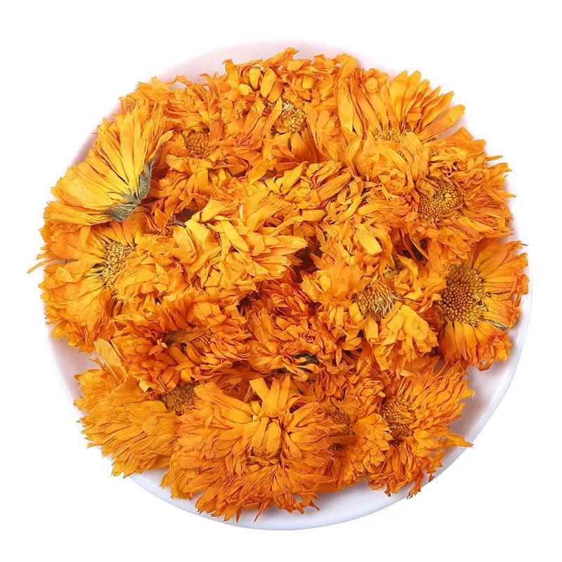 Premium Calendula Flower / Bunga Marigold Kering - 500 Gram