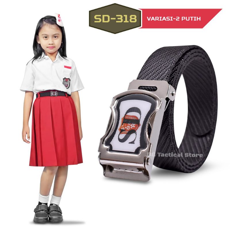 SABUK ANAK SEKOLAH SD GESPER ANAK BELT SD TALI KANVAS IKAT PINGGANG CODE : SD-318