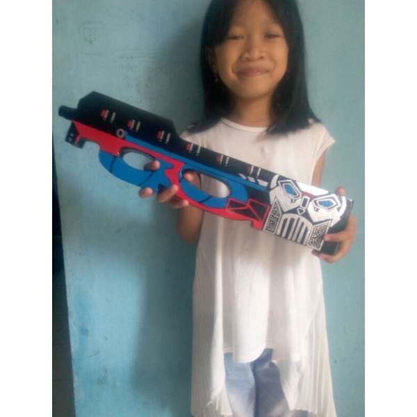 Senjata mainan anak skin ff Punisher