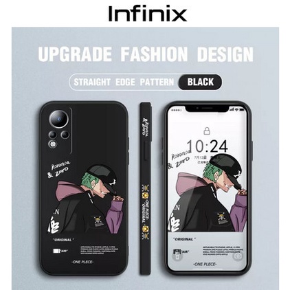 Infinix Note 11 NFC / 11 Pro Case Cartoon Fashion Casing Candy Anime Roronoa Zoro Premium Cover
