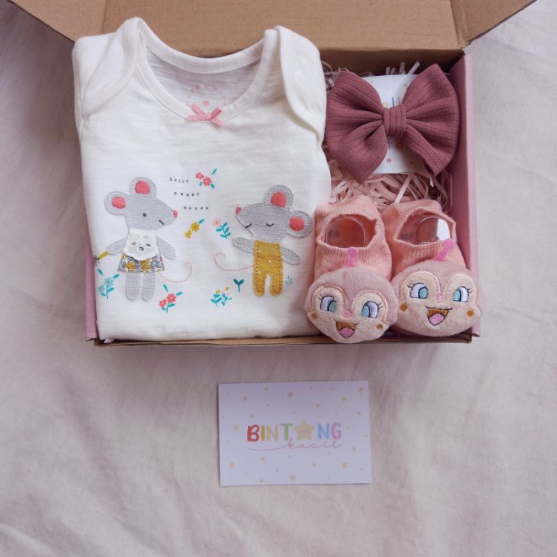 NEW |MOTHERCARE GIRL |HAMPERS MOTHERCARE| HAMPERS BABY |BABY HAMPERS |HAMPERS BAYI| KADO LAHIRAN| BABY GIFT-Jumper white 3-6m