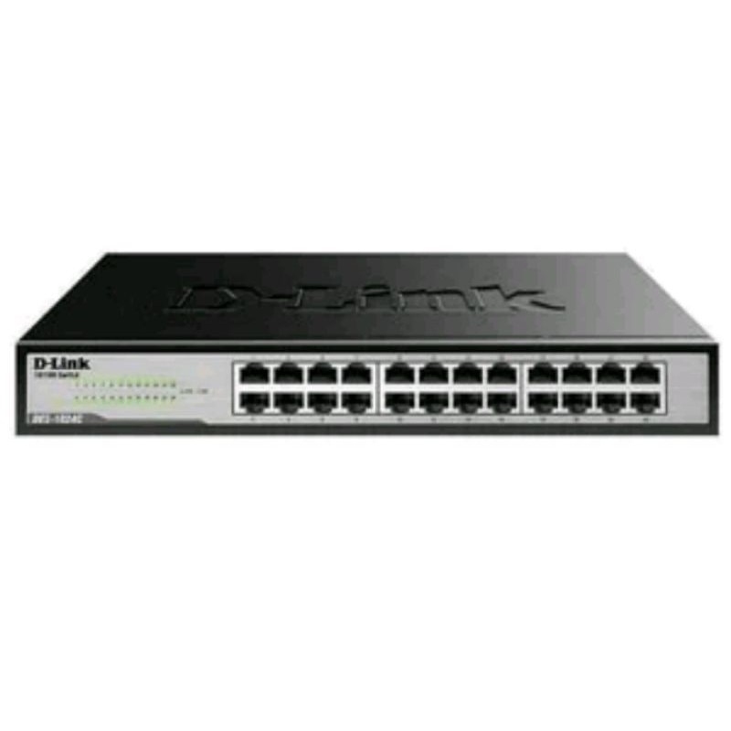 D-Link DES-1024C Switch 24-Port Fast Ethernet Desktop Rackmount DES-1024D