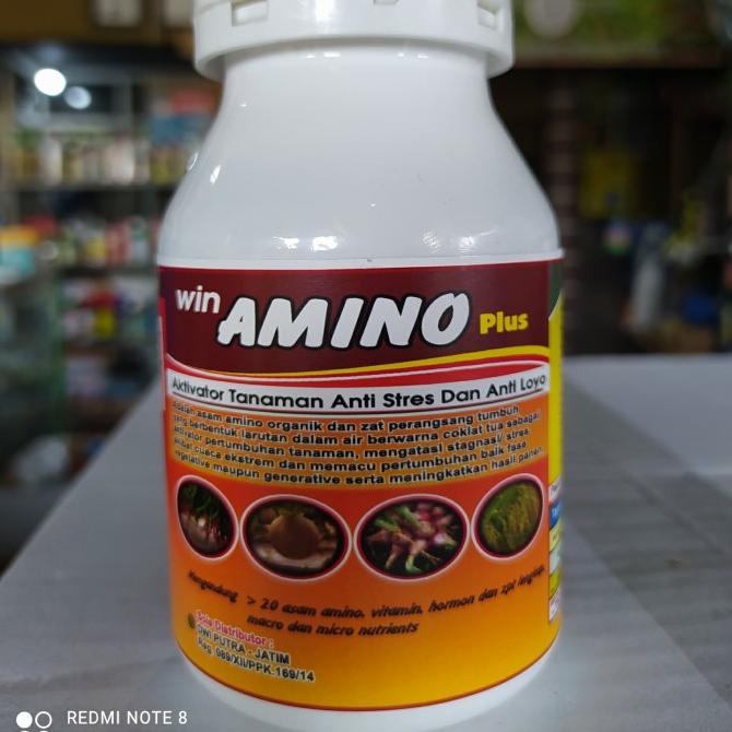 Taman | Pupuk | Win Amino Plus 250 Ml - Nutrisi Tanaman Untuk Cuaca Ekstrim | Rumah Tangga