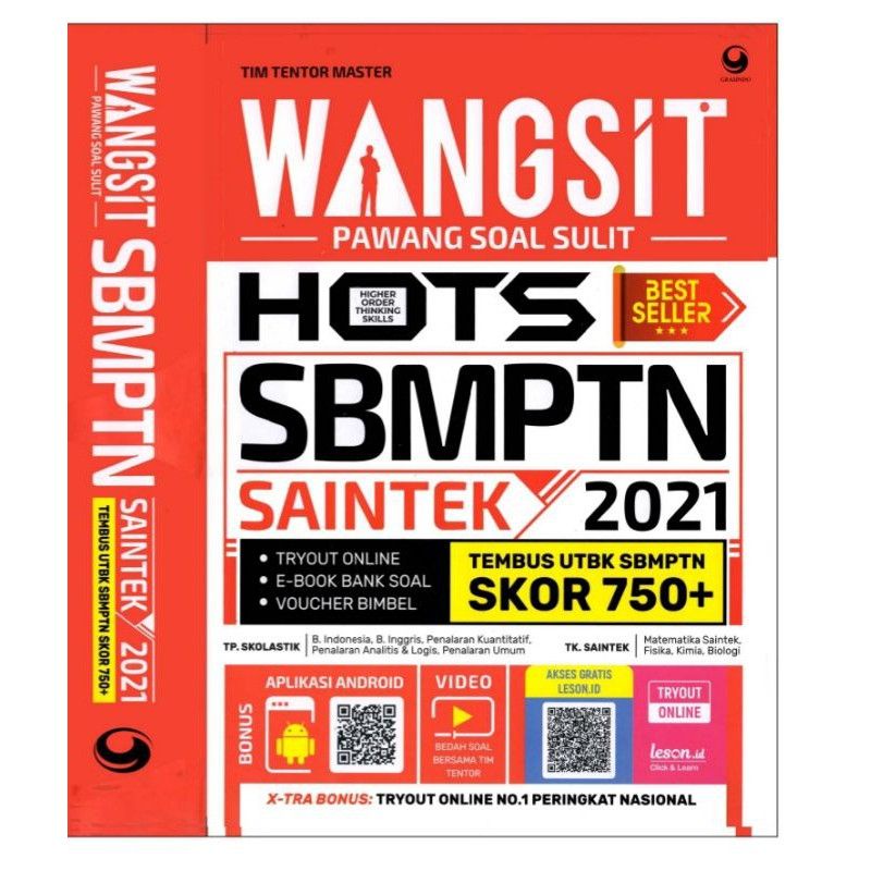Buku Wangsit Hot SBMPTN Saintek 2021