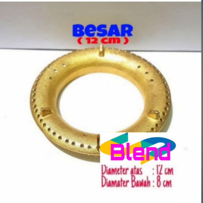 Burner Kompor Model HOCK BESAR Mg 120 TEBAL/Tungku Api Burner kuningan