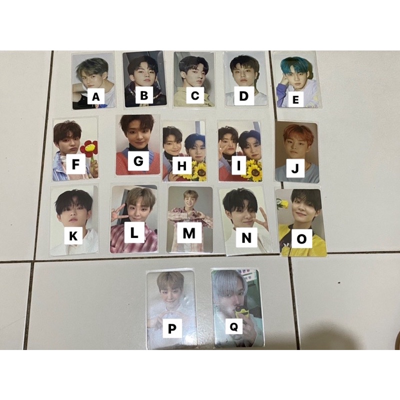 jihoon the first step the second step tfs tss photocard