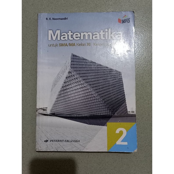 

Buku Matematika Wajib Kelas 11/XI/2 SMA