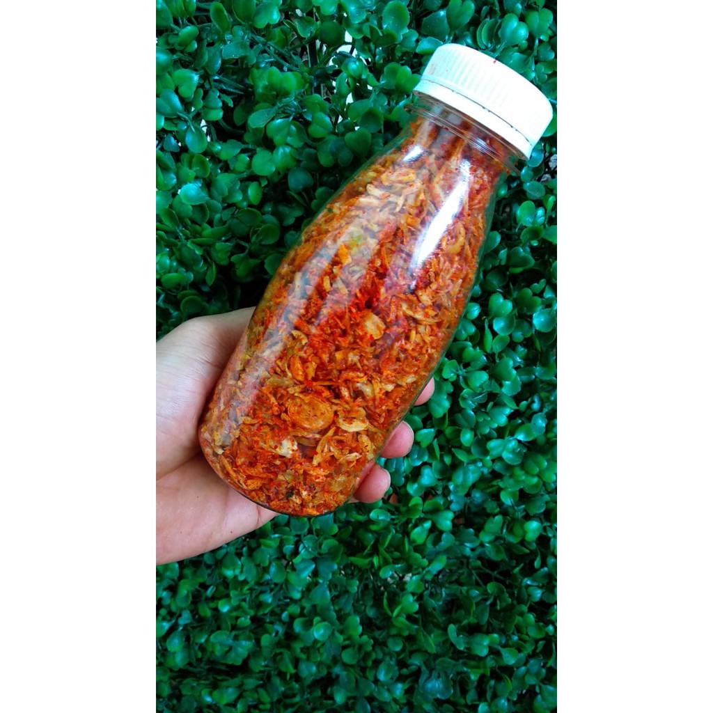 

HG Bawang Goreng Rasa Pedas , BBQ , Orinal , Balado Asli Sumenep Murni Tanpa Campuran 140gr