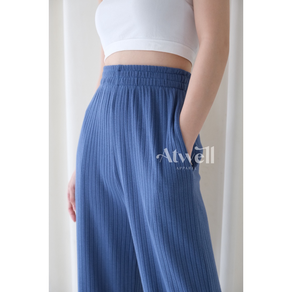 Avia High Waist Knit Culotte Pants