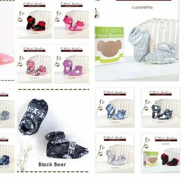( BISA ) Fitted booties Cuddle Me / kaos kaki newborn / sepatu prewalker cuddleme fitted booties cud