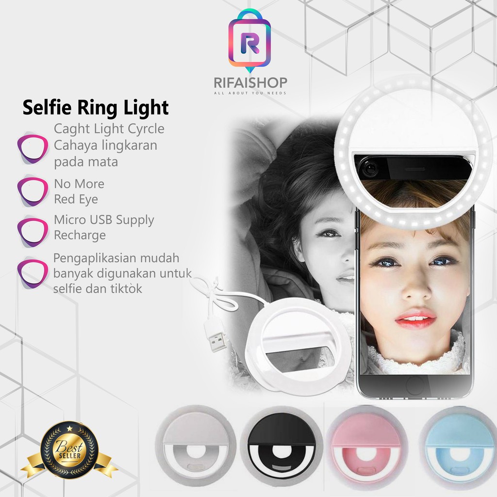 ringlight ring light selfie musically RECHARGER Type