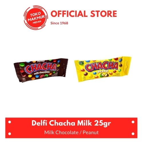 DELFI CHACHA PEANUT COKLAT 20GR