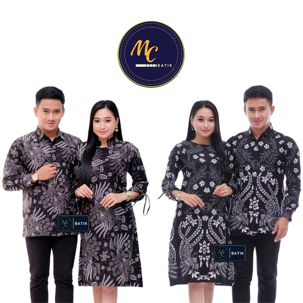 MCbatik Couple | Couple Batik Tunik Kemeja Seragam Batik M L XL XXL Jumbo