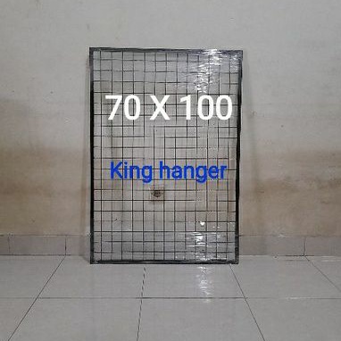 jaring ram besi 70 x 100 cm bingkai