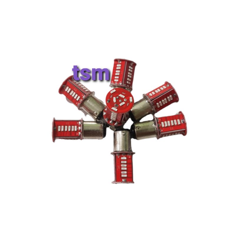Lampu stop rem LEd 64led dc 12volt stop rem motor nyala putar