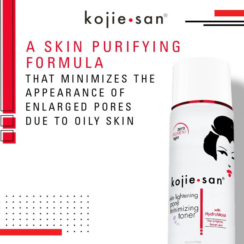 ★ BB ★ Kojie San Skin Lightening Pore Minimizing Toner with Hydromoist 100ml