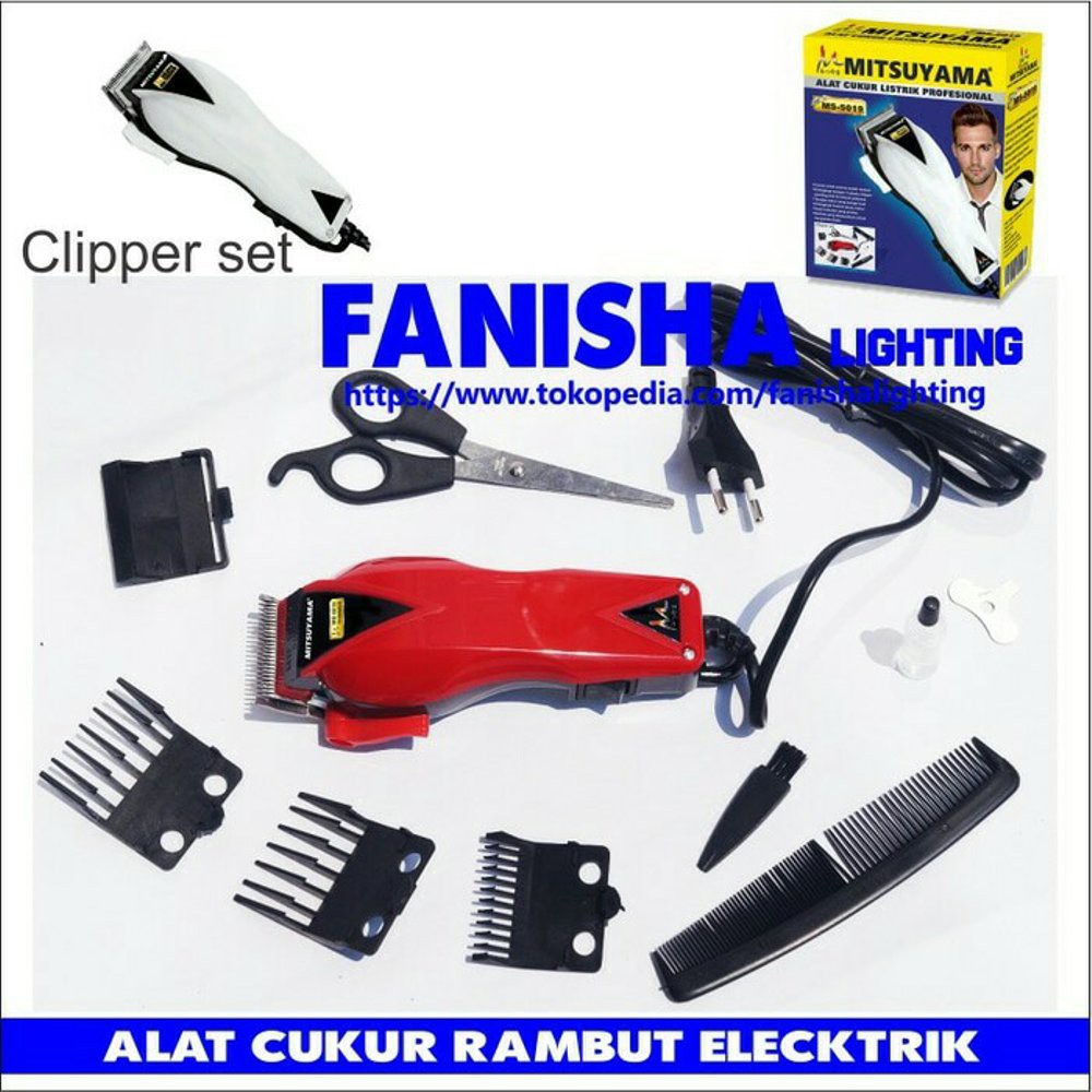 Dijual Alat Cukur Rambut listrik Mitsuyama MS 5019 Limited