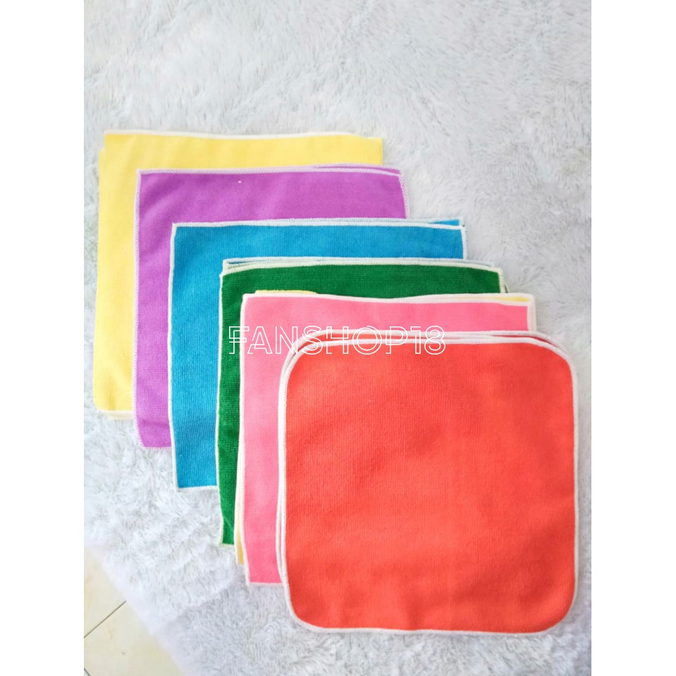 Kain Lap Microfiber / Kain Lap anti Minyak / Kain Lap Piring / Kain Lap Mobil