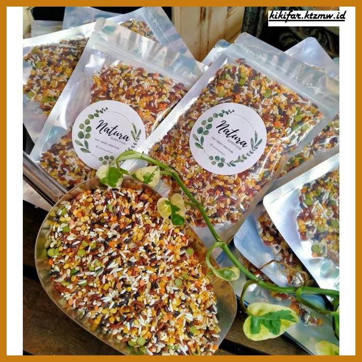 

ANEKA-BERAS- MULTI GRAIN MIX 150GR. NUTRITIOUS & HIGH FIBER. -BERAS-SEHAT.