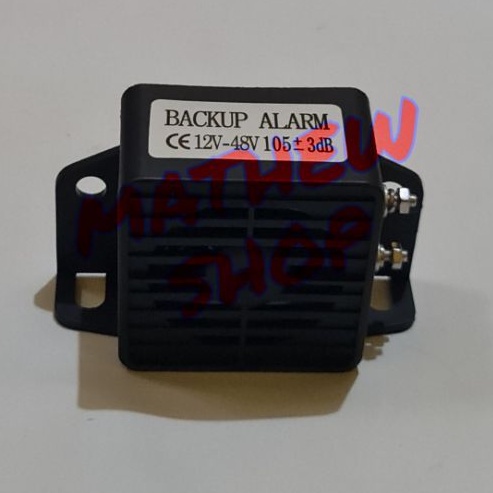 Backup Alarm Mobil 12V / Sensor Mundur / Back Buzzer / Alarm Mundur Mobil / Klakson Alarm Mobil