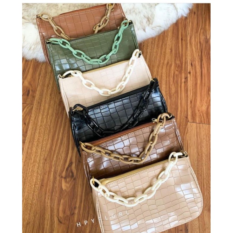 VINES CROCO BAG/TAS CROCO